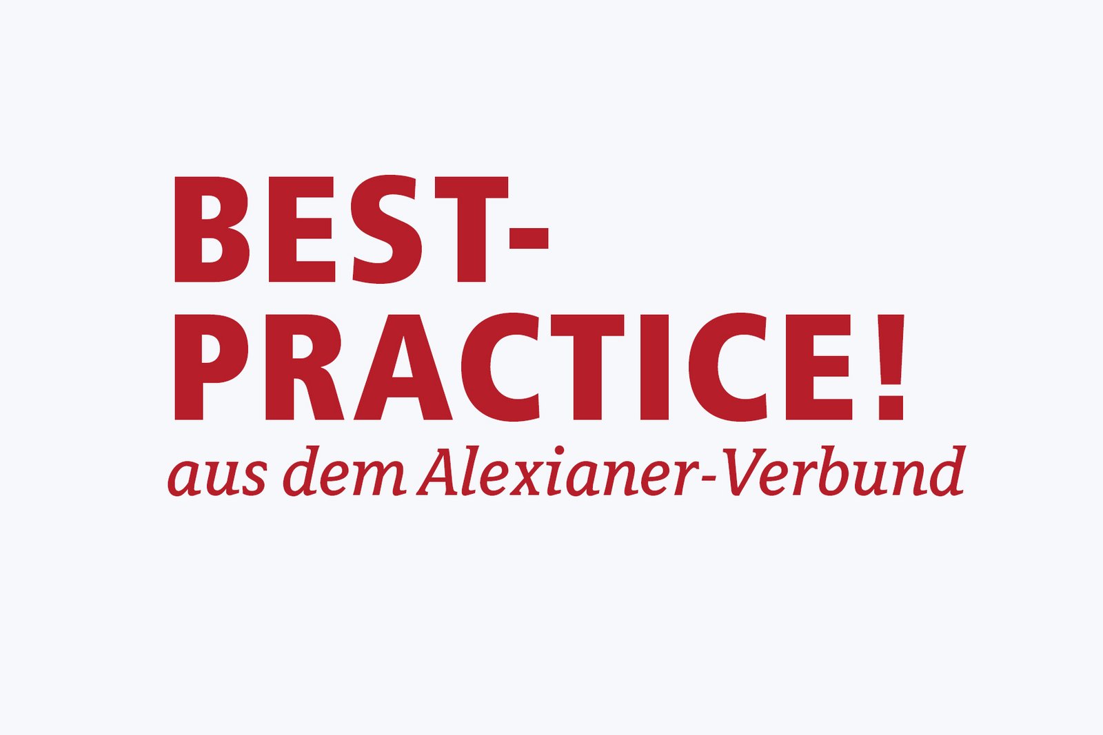Best Practice