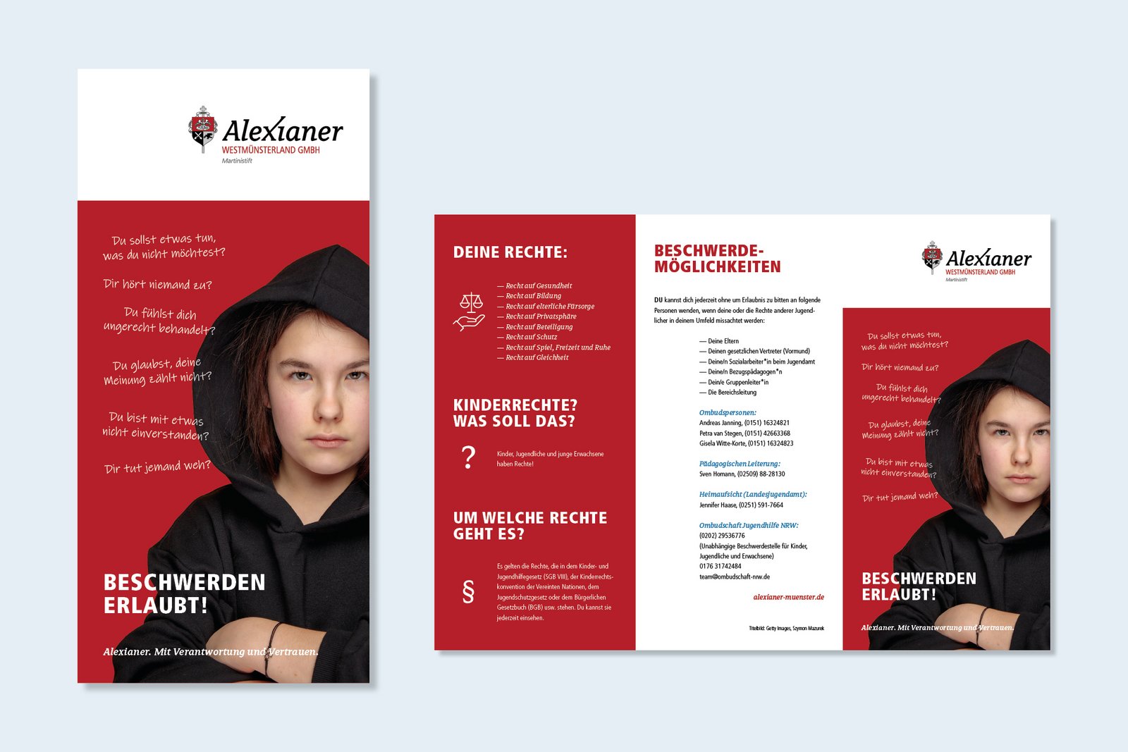 Flyer Alexianer Martinistift Ombudschaft