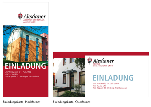 Alexianer Einladungskarten