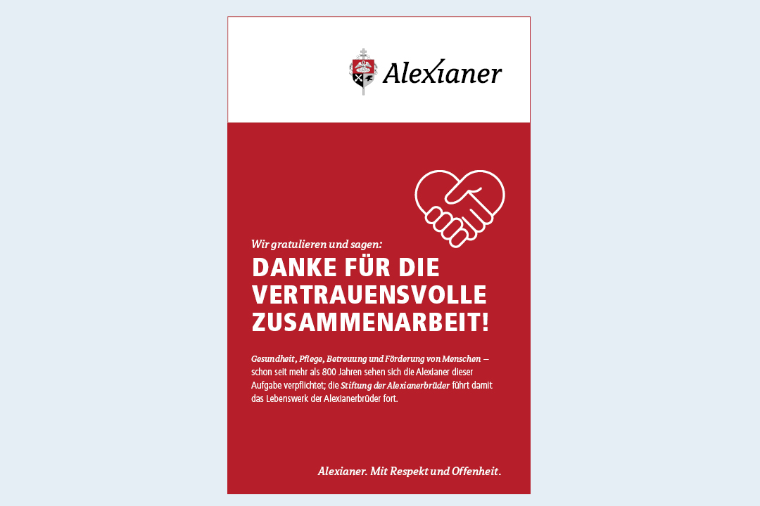 AZ Alexianer GmbH, Kontakt, Kerstin Wichmann AZ_Glückwunsch bei Jubiläen oder guten Kooperationen