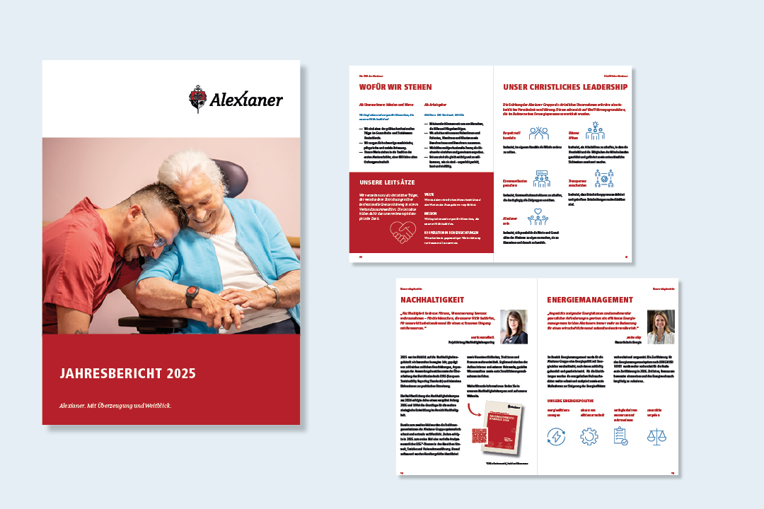 Jahresbericht 2025, Alexianer GmbH, Kontak: Kerstin Hübinger Jahresbericht 2025
