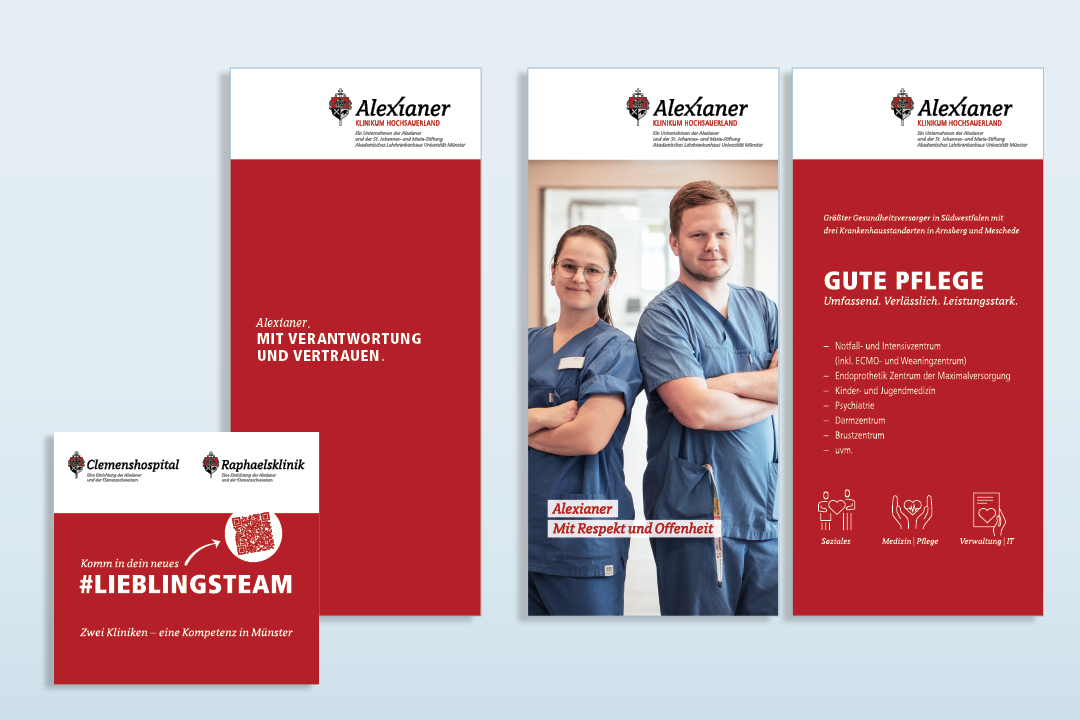 Messestand Klinikum Hochsauerlandkreis