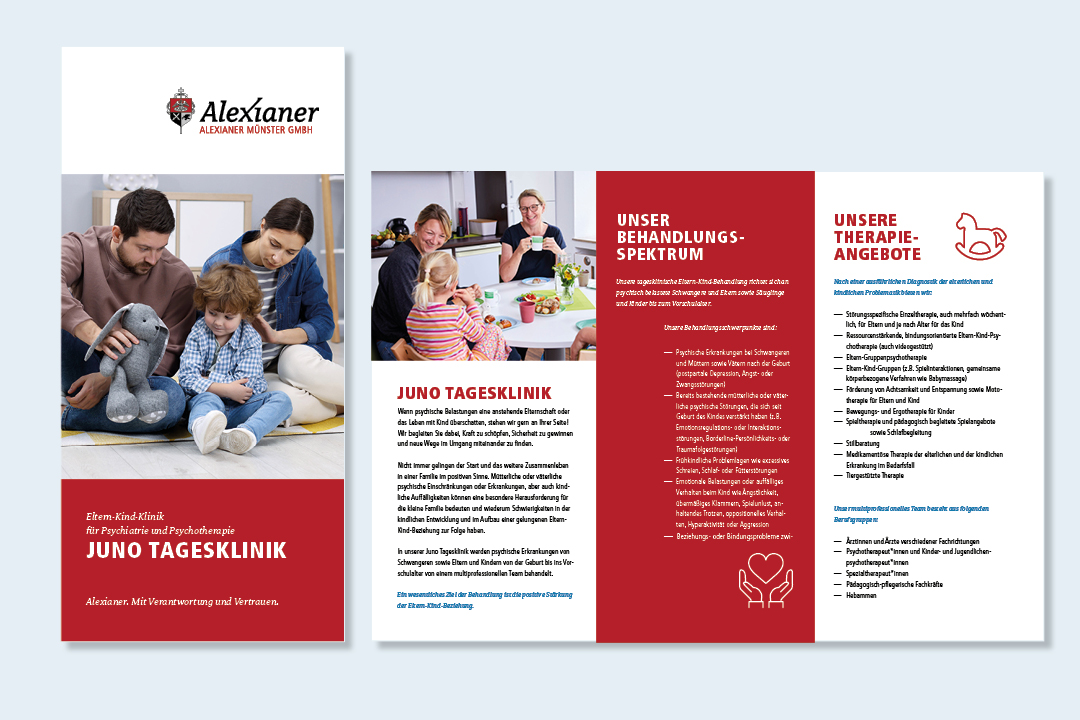 Flyer Juno Tagesklinik